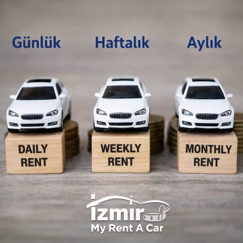 Günlük, haftalık ve aylık araç kiralama seçeneklerinin karşılaştırmalı anlatımı