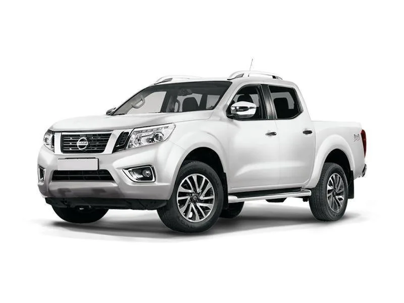 Model samochodu premium Nissan Navara 4x4 do wynajęcia we flocie My Rent A Car w Izmirze.