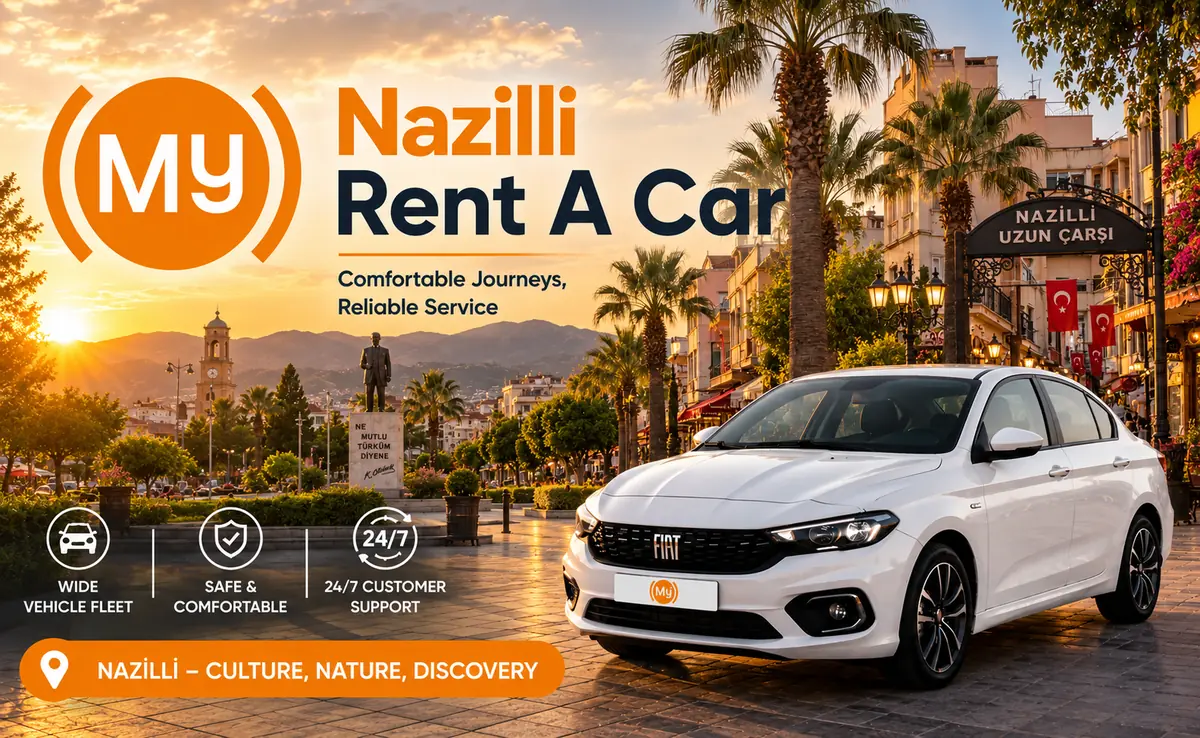 Nazilli Rent A Car araç kiralama hizmeti ve şehir içi ulaşım