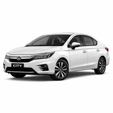 İzmir My Rent A Car filosunda bulunan Honda City otomatik vites kiralık sedan araç modeli.